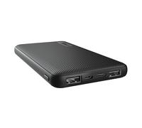 Trust Power Bank 10000 mAh Nero con Ricarica Rapida e 3 Porte USB