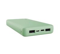 Trust Power Bank Ioni di Litio 20000 mAh Verde con 3 Porte USB