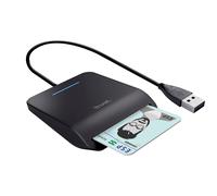 Trust Primo Lettore di Smart Card DNI Conforme con FIPS 201 FIPS TAA e ISO 7816
