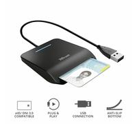 TRUST PRIMO SMART CARD READER LETTORE CARTE SCHEDE ID SITI WEB AMMINISTRAZIONI