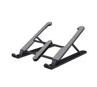 Trust Primo Supporto PC Portatile Pieghevole Ergonomico 16 Pollici, Grigio | Laptop Stand, Rialzo con Struttura Regolabile in 6 Fasi, Porta PC per Tablet Macbook Air HP Lenovo Acer Ufficio