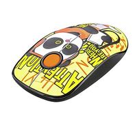 Trust Sketch Mouse Wireless con Clic Silenziosi, Giallo