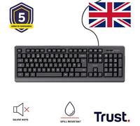 Trust Primo tastiera USB QWERTY Inglese Nero