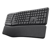 Tastiera Trust Keyra Ergonomica multicolor