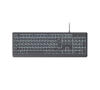 Trust - Tastiera Illuminata Primo-black/led Trust