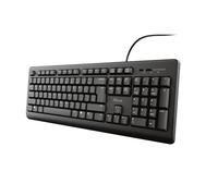 Trust Tastiera QWERTY USB Italiana Nero Standard per Ufficio