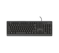 Trust Tastiera USB QWERTY Inglese Nero 104 Tasti Retroilluminata