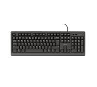 Trust Tastiera USB QWERTY Italiana Nero con 104 Tasti e Retroilluminazione Assen