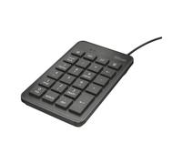 Trust Tastierino USB Nero per Notebook e PC con 23 Pulsanti