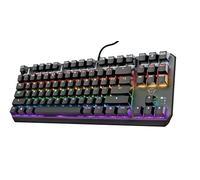 TRUST TECLADO MECANICO GAMING GXT 834 CALLAZ TKL JUEGO 20 MODOS DE COLOR RGB 244
