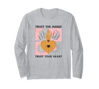 Trust The Magic (Grafica a Cuore) Maglia a Manica