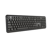 Trust TK-350 tastiera RF Wireless QWERTY Inglese UK Nero