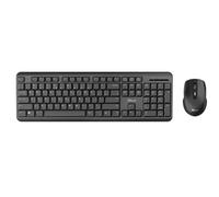 Trust TKM-350 tastiera Mouse incluso RF Wireless QWERTZ Tedesco Nero