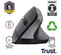 Trust Mouse senza fili ergonomico Tm-270 Batteria ricaricabile Fino a 2400 Dpi - TRUST-25371