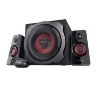 Trust Tytan Set Altoparlanti 2.1 con Subwoofer, Risparmio Energia, Nero/Rosso |