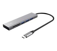 Trust USB-C HUB & Chipkartenleser Lettore smart card