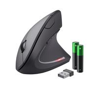 Trust Verto Mouse Verticale Wireless Ergonomico senza Filo 800/1200/1600 DPI