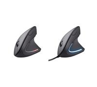 Trust Verto Mouse Verticale Wireless, Ergonomico senza Filo, 800/1200/1600 DPI,