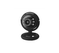TRUST WEBCAM SPOTLIGHT PRO 1.3 MPX CON MICROFONO INTEGRATO E LUCE LED COLORE NERO - PROMO