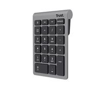 Trust Xalas tastierino numerico Laptop/PC RF Wireless Argento