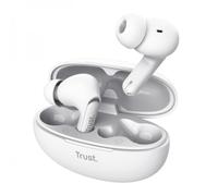Trust Yavi Auricolare True Wireless Stereo (TWS) In-ear Musica e Chiamate USB tipo-C Bluetooth Bianco
