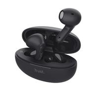 Trust YAVI ENC 25298 Auricolari Bluetooth Nero - Audio limpido Chiamate chiare
