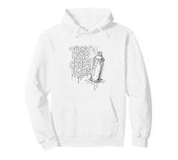 Trust Your Crazy Ideas, bomboletta Spray per Graffiti Motivazione Felpa con Cappuccio