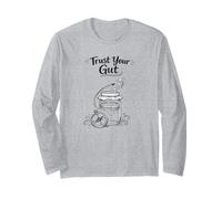 Trust Your Gut Kombucha SCOBY Brewer Gift Maglia a Manica