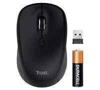 Trust Yuki - Mouse silenzioso wireless Bluetooth + 2,4 GHz, batteria inclusa, pe