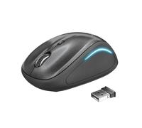 Trust Yvi FX mouse Ufficio Ambidestro RF Wireless Ottico 1600 DPI Trust
