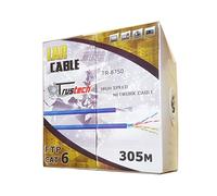 TRUSTECH MATASSA Bobina Cavo di Rete LAN Cat 6 FTP 305 MT SCHERMATO