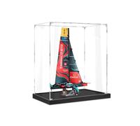 TRUSTFAR Espositore in acrilico antipolvere progettato per LE-GO 42174 Monohull Hydrofoil Building Block Model, scatola trasparente, scatola espositore compatibile con Le-go 42174 (senza modello) (2