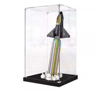 TRUSTFAR Vetrina in acrilico antipolvere progettata per LE-GO 10391 Cross-Month Carnival Building Block Model, scatola trasparente, scatola espositore compatibile con Le-go 10391. (nessun modello)