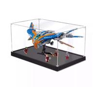 TRUSTFAR Vetrina in acrilico antipolvere progettata per LE-GO 76286 modello Milan Building Block, scatola trasparente, espositore compatibile con Le-go 76286 (senza modello) (2 mm)