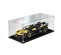 TRUSTFAR Vetrina in acrilico per LEGO 42151 Tech/ic Buga/ti Boli/e Rac/ng, scatola antipolvere, scatola trasparente, scatola espositiva compatibile con Lego 42151. (nessun modello) (dimensioni (2 mm)