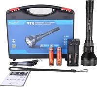 TrustFire Torcia T70 2300 lumen con CREE XHP-35 HI LED e portata 1000 m (solo torcia)