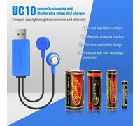 TrustFire ® UC10 18650 21700 USB Caricabatterie a Litio Con Funzione AA AAA