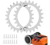 TRUSTLIONTEK Dispositivo di traino per robot tosaerba, compatibile con i modelli Worx S/M - Realizzato in acciaio zincato, dimensione del mozzo: 205 mm.