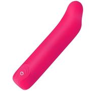 Trustown Piccolo vibratore bullet per donne Impermeabile Mini vibratore clitorideo Interamente in silicone 10 modalità Massaggiatore per dita Punto G Capezzoli Sex toy ricaricabile