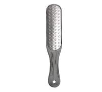 TRUSTTWO 1pcs Trama di marmo Doppio lato Piedino Rasp File Hard Callus Remover Pedicure Piedi File Strumenti Acciaio inossidabile The New (Color : Color-1)