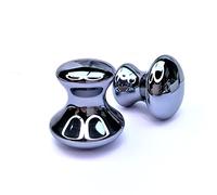 TRUSTTWO Natural Tera Hertz Pietra Mushroom Massager Strumento Speculare Ematite lucidata Guarigione di Guarigione Pietra di cristallo Gua Sha Sha Sha Sha Anti-rughe gonfiore The New