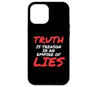 Truth is Treason In An Empire Of Lies Resist Custodia per iPhone 12 Pro Max
