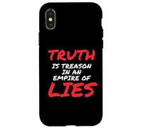 Truth is Treason In An Empire Of Lies Resist Custodia per iPhone X/XS