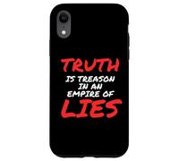 Truth is Treason In An Empire Of Lies Resist Custodia per iPhone XR