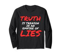 Truth is Treason in An Empire of Lies Resist Maglia a Manica