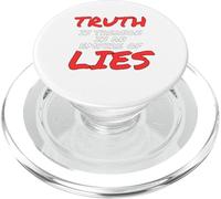 Truth is Treason In An Empire Of Lies Resist PopSockets PopGrip per MagSafe