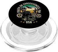 Truth or Consequences NM USA Hotrod Design in stile retrò PopSockets PopGrip per MagSafe