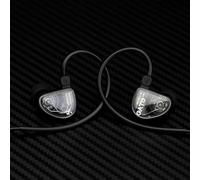 TRUTHEAR Gate - Auricolari con microfono per palcoscenico, studio o audiofilo, colore: Nero