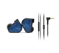 TRUTHEAR x Crinacle Zero: BLUE2 Dual Dynamic Drivers in-ear cuffie con cavo staccabile (3,5 mm+cavo microfono)