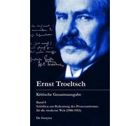 Trutz Rendtorff Schriften zur Bedeutung des Protestantismus f (Copertina rigida)